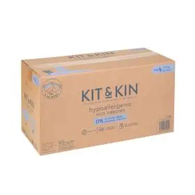 Scutece Hipoalergenice Eco Kit&Kin, Marimea 4, 9-14 kg , 128 buc