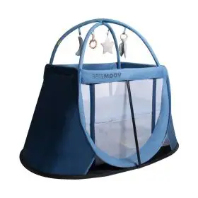 Aeromoov, Arcada de jucarii, pentru patut pliant de calatori, Blue Whale