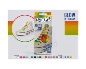 Sireturi Elastice Glow in the Dark 14 buc