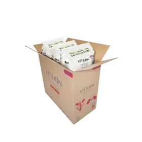 Scutece Hipoalergenice Eco Kit&Kin Chilotel l XXL, Marimea 7, 17 kg+, 96 buc