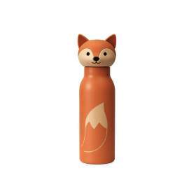 Sticlă Termos din inox, pentru copii, 400ml, ZAZU Fun, Fox