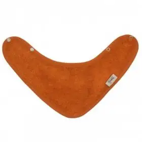 Baveta Textila Tip Bandana din Bambus Inca Rust Baveta Textila Tip Bandana din Bambus Inca Rust