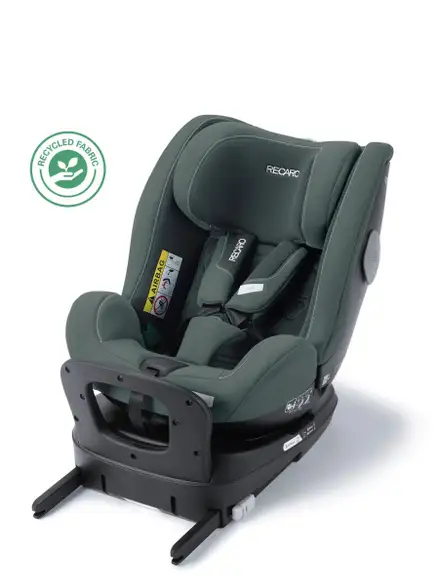 Scaun Auto i-Size 3 luni - 7 ani Salia 125 Kid Exclusive Mineral Green Verde