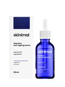 Skinimal Ser intensiv anti-imbatranire retinol 2% squalan 30 ml
