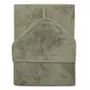 Prosop cu gluga pentru copii, din Bambus XXL 95X95 cm, Whisper Green 33725 TM-CAP05-540