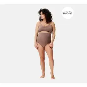 Chilot fara cusaturi pentru maternitate Noppies Nisa Sensil Breeze Deep Taupe M/L Lola&Lykke