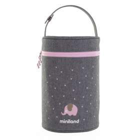 Geanta izoterma Miniland Thermibag Silky Rose 700 ml