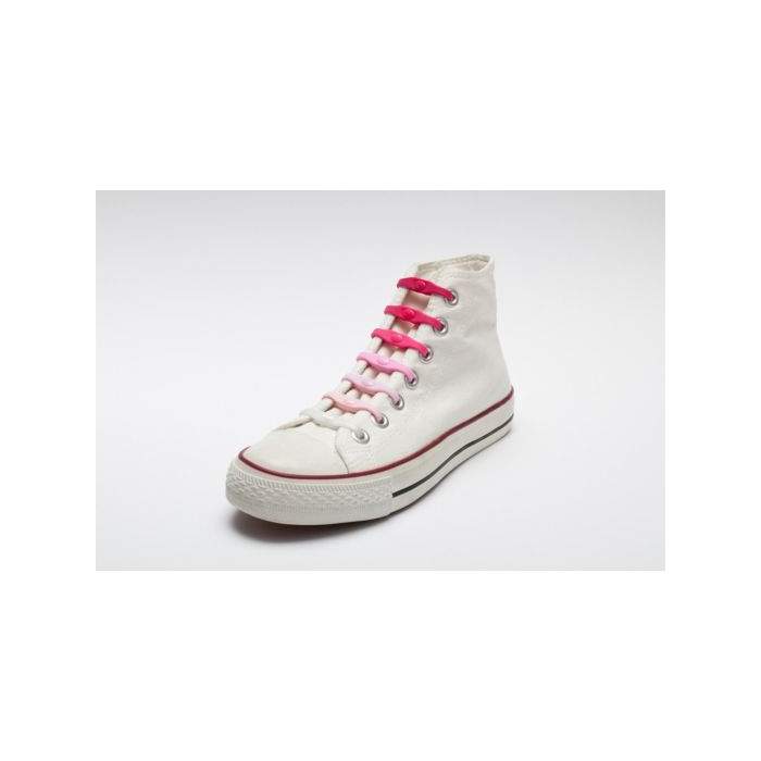 Sireturi Elastice Mix Roz 14 buc Shoeps Fixate