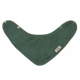 Baveta Textila Tip Bandana din Bambus Aspen Green Baveta Textila Tip Bandana din Bambus Aspen Green