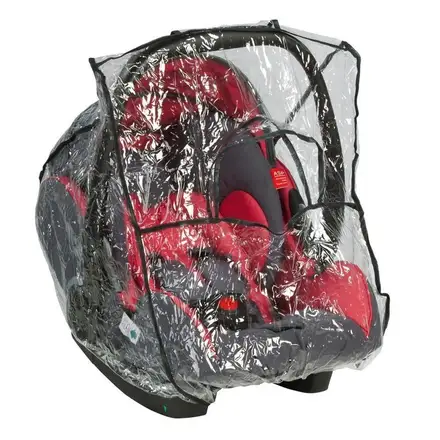 Aparatoare de ploaie pentru scaun auto copii Twin 0+ Transparent