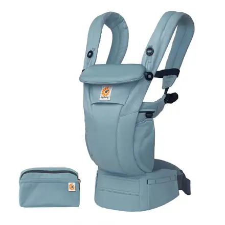 Marsupiu pentru copii Omni Dream Slate Blue, 0-2 ani, Ergonomic Bleu