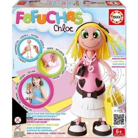 Papusa Fofuchas Chloe Multicolor