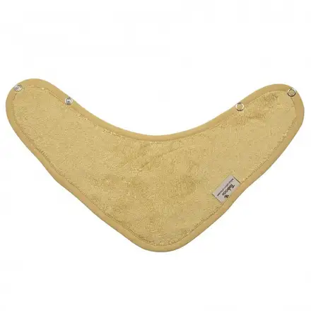 Baveta Textila Tip Bandana din Bambus Honey Yellow Galben