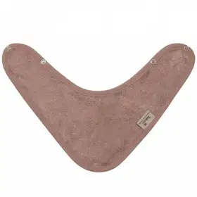 Baveta Textila Tip Bandana din Bambus Mellow Mauve