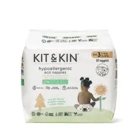 Scutece Hipoalergenice Eco Kit&Kin, Marimea 3, 6-10 kg , 32 buc