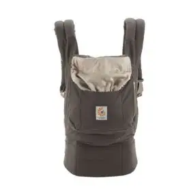 Marsupiu Ergobaby din Bumbac Organic Dark Cocoa