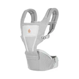 Marsupiu Alta Hip Ergobaby, 4 luni - 4 ani , 5.5-20.4 kg, Pearl Grey