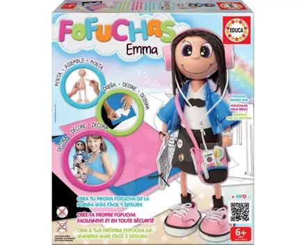 Papusa Fofuchas Emma Multicolor