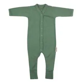 Salopeta de Corp cu Maneca Lunga, din Bambus Aspen Green 86-92