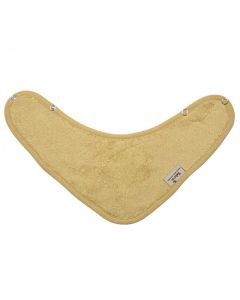 Baveta Textila Tip Bandana din Bambus Honey Yellow Galben