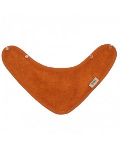 Baveta Textila Tip Bandana din Bambus Inca Rust Toffee