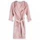 Halat de Baie Frotir din Bambus pentru Copii 4-6 ani Misty Rose