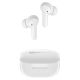 Casti True Wireless, Bassline Compact Boompods, 27 ore, White