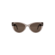 Ochelari audio Fauna Fabula Crystal Brown, bluetooth 5.0, rame semi-transparente si lentile cu protectie solara Carl Zeiss Vision