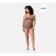 Chilot fara cusaturi pentru maternitate Noppies Nisa Sensil Breeze Deep Taupe M/L Lola&Lykke