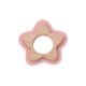 Jucarie naturala pentru dentitie Star Roz