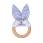 Jucarie Dentitie Nature Iepuras Blue Saro Baby