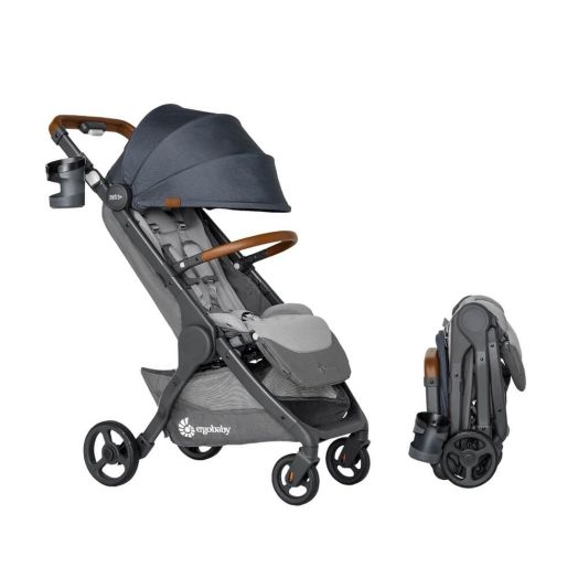 Carucior Compact Metro+ Deluxe Ergobaby London Grey Gri
