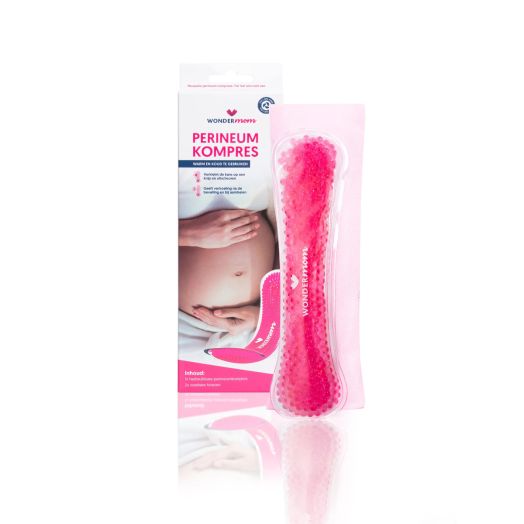 Compresa pentru zona perineala cald - rece Wondermom Rosu
