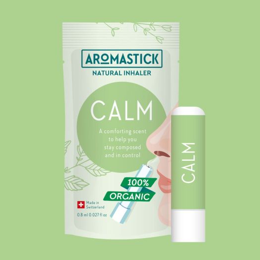 Inhalator nazal bio Aromastick Calm Verde