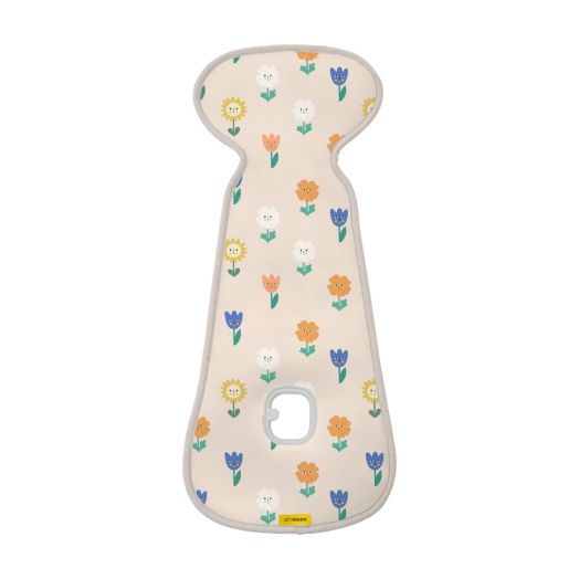 Protectie Antitranspiratie pentru Carucior BBC Organic Flowers Bej