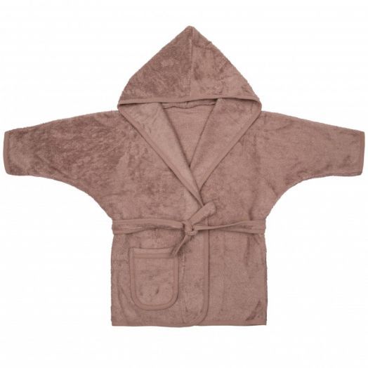 Halat de Baie Frotir din Bambus pentru Copii 2-4 ani Mellow Mauve Maro