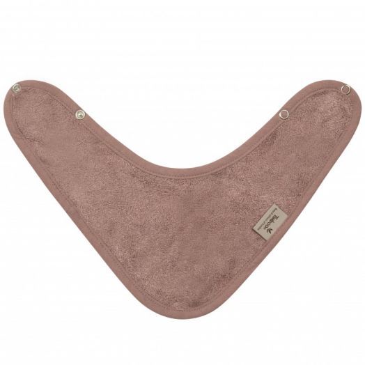 Baveta Textila Tip Bandana din Bambus Mellow Mauve Maro