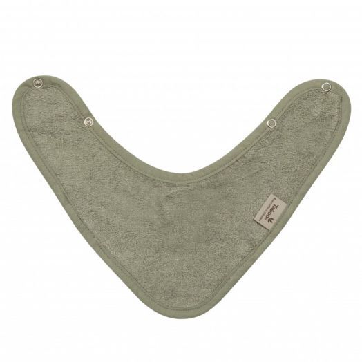 Baveta Textila Tip Bandana din Bambus Whisper Green Maro