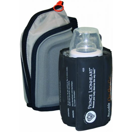 Incalzitor pentru Biberon Prince Lionheart pentru Calatorie (2 pack) Negru