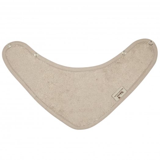 Baveta Textila Tip Bandana din Bambus Father Grey Gri