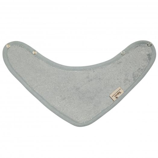 Baveta Textila Tip Bandana din Bambus Moon Blue Albastru
