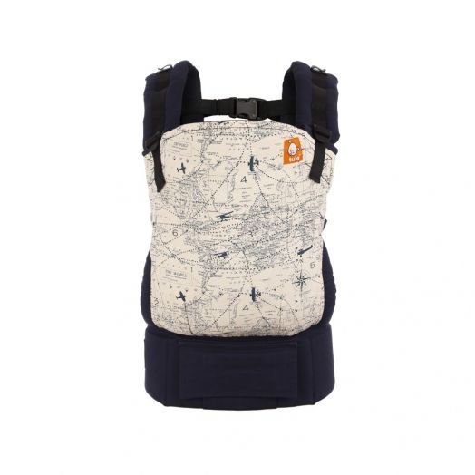 Marsupiu Tula Toddler Canvas Navigator Crem
