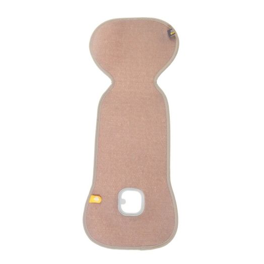 Protectie Antitranspiratie Scaun Auto GR 0+ Bumbac Organic Sand Bej