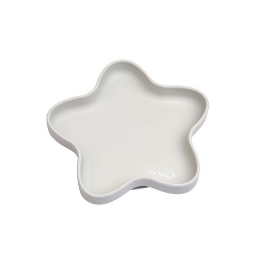Farfurie Silicon Stea Gri Gri