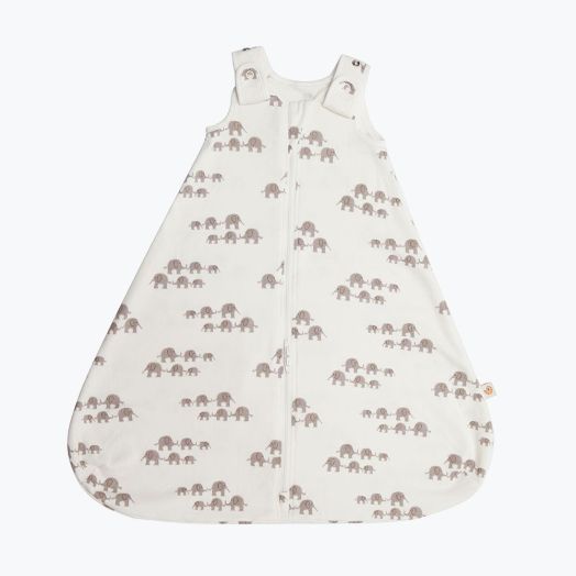 Sac de Dormit Ergobaby Clasic Elefant 0-6 luni, 1 Tog Crem