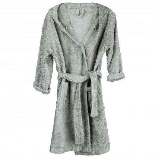 Halat de Baie Frotir din Bambus pentru Copii 4-6 ani Whisper Green Verde