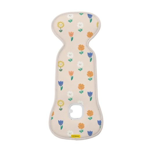 Protectie Antitranspiratie Scaun Auto GR 0 Flowers Bej