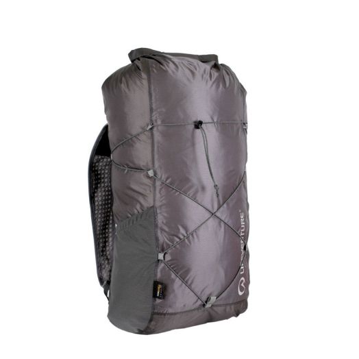 Rucsac Compact Impachetabil Rezistent la Apa 22 l Gri