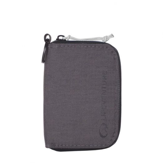 Portofel pentru Monede si Carduri cu Protectie RFID Gri