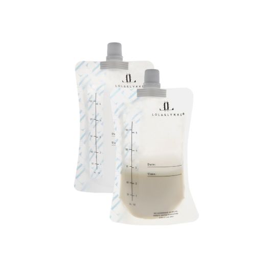 Pungi pentru Stocarea Laptelui Matern Lola&Lykke® (30 buc) Transparent